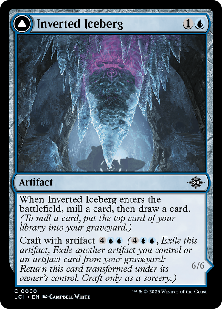 Image of Inverted Iceberg (LCI-060) - The Lost Caverns of Ixalan Foil