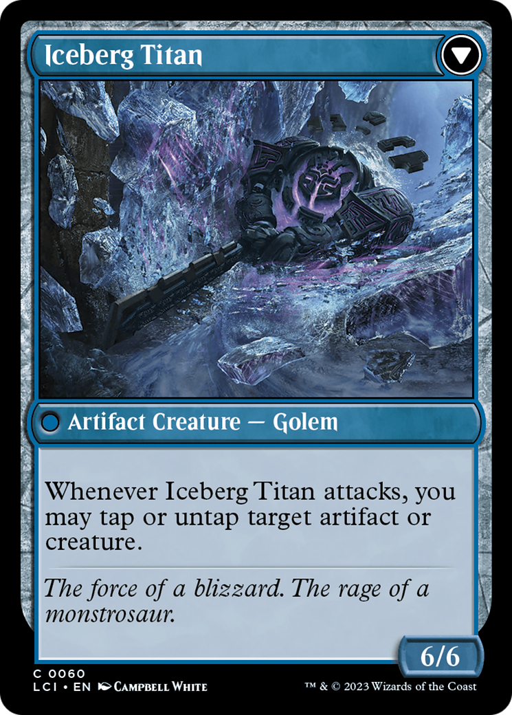 Image of Inverted Iceberg (LCI-060) - The Lost Caverns of Ixalan Foil