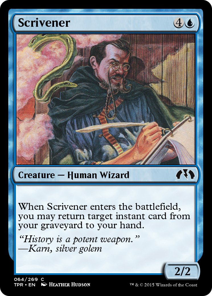 Image of Scrivener (TPR-064) - Tempest Remastered Foil