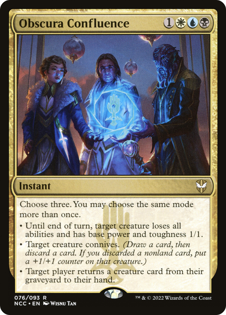 Image of Obscura Confluence (NCC-076) - New Capenna Commander