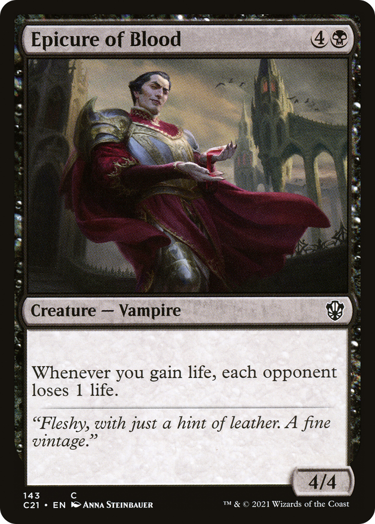 Image of Epicure of Blood (C21-143) - Commander 2021