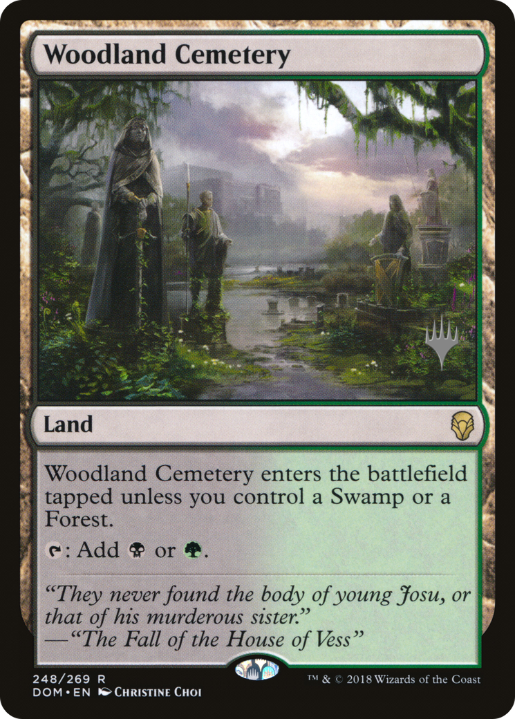 Image of Woodland Cemetery (PPM20-248P) - Dominaria Promos Foil