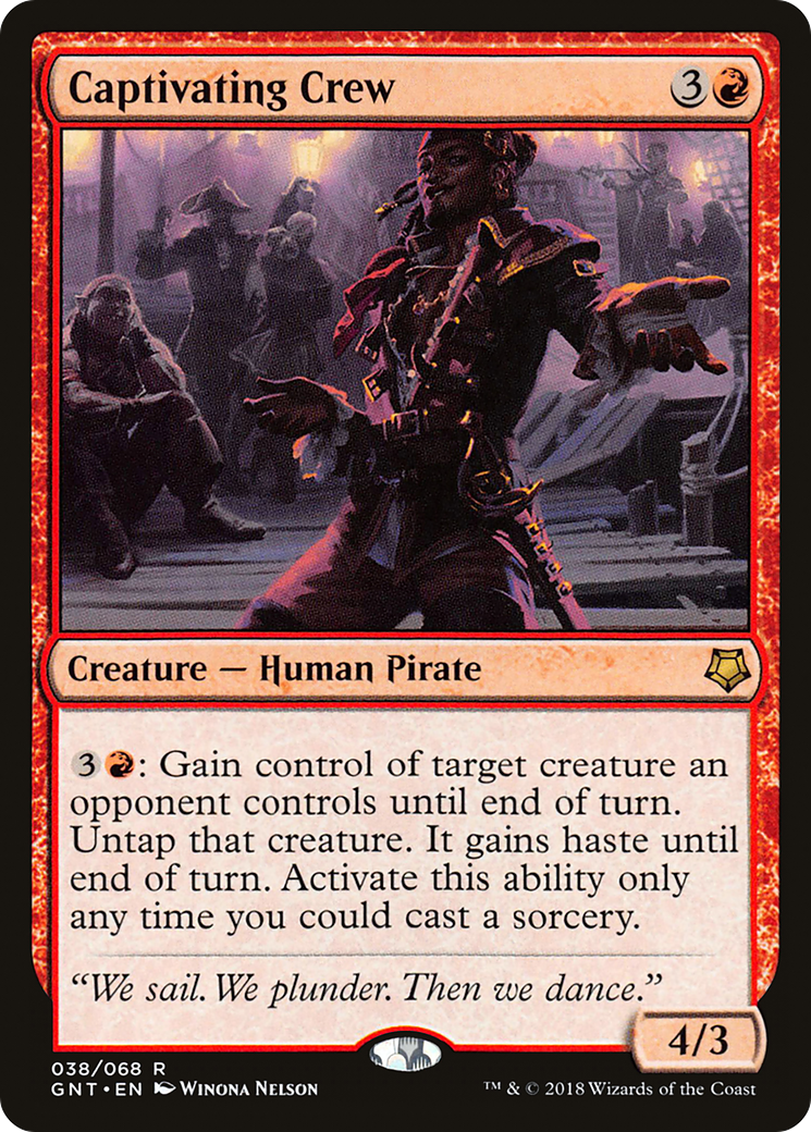 Image of Captivating Crew (GNT-038) - Game Night