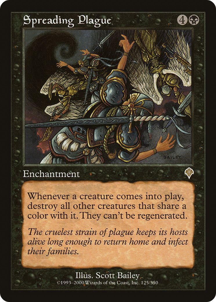 Image of Spreading Plague (INV-125) - Invasion Foil