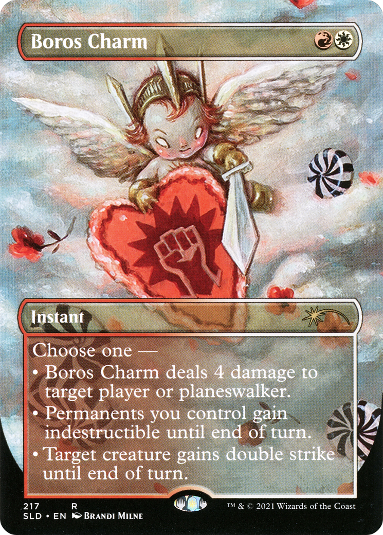 Image of Boros Charm (SLD-217) - Secret Lair Drop (Borderless) Foil