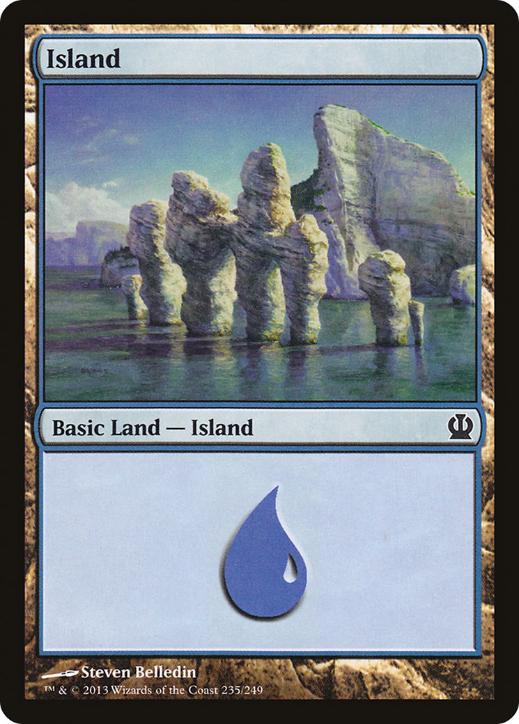 Image of Island (235) (THS-235) - Theros