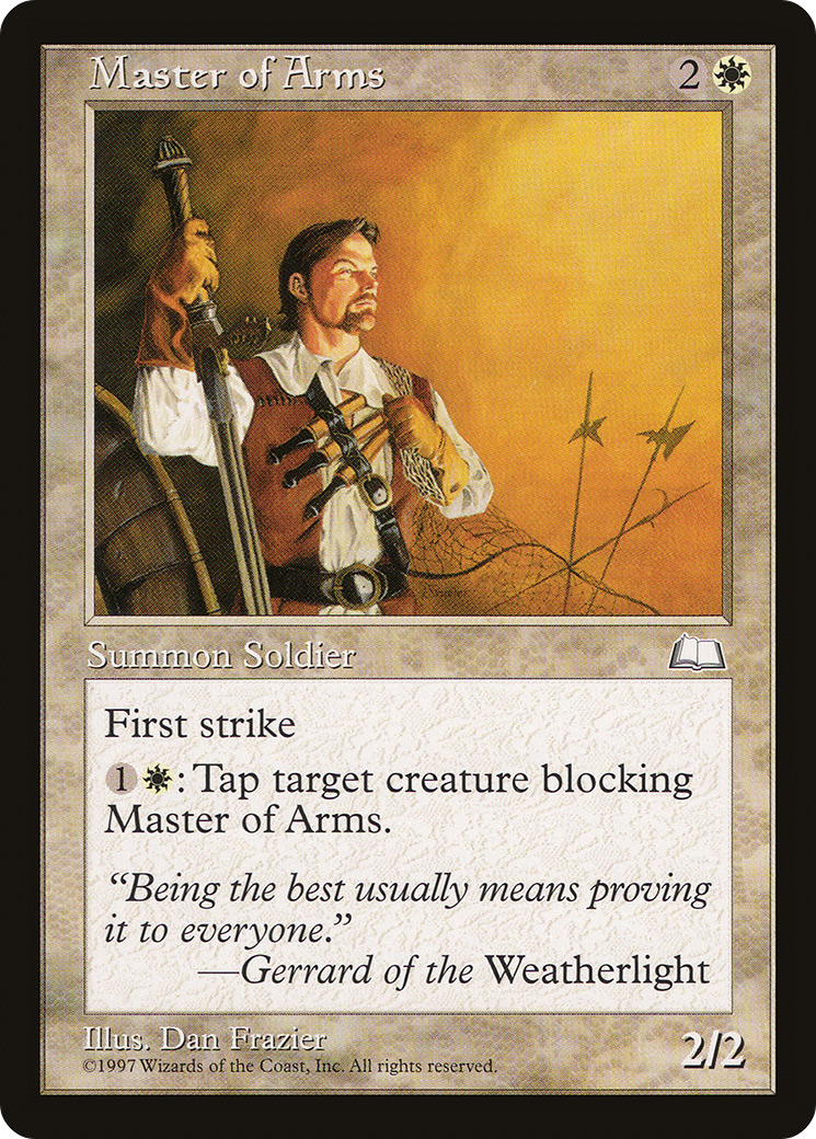 Image of Master of Arms (WTH-) - Weatherlight