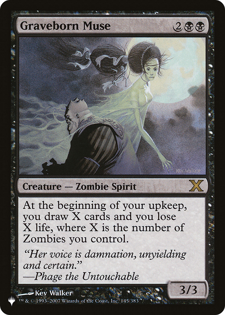 Image of Graveborn Muse (LIST-145/383) - The List