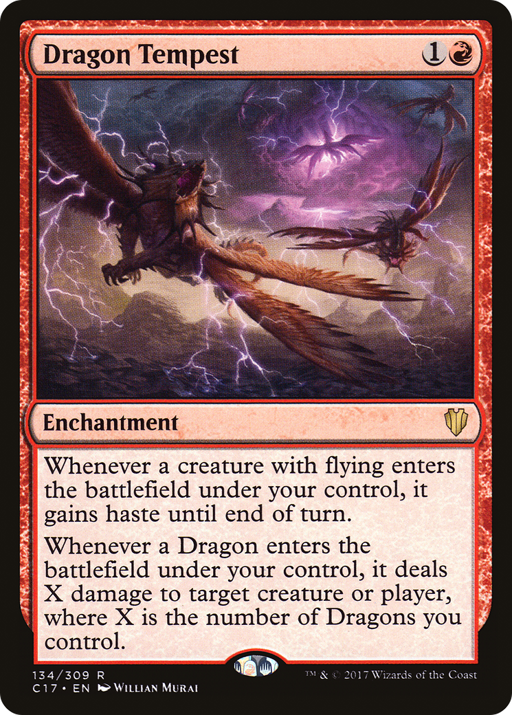 Image of Dragon Tempest (C17-134) - Commander 2017