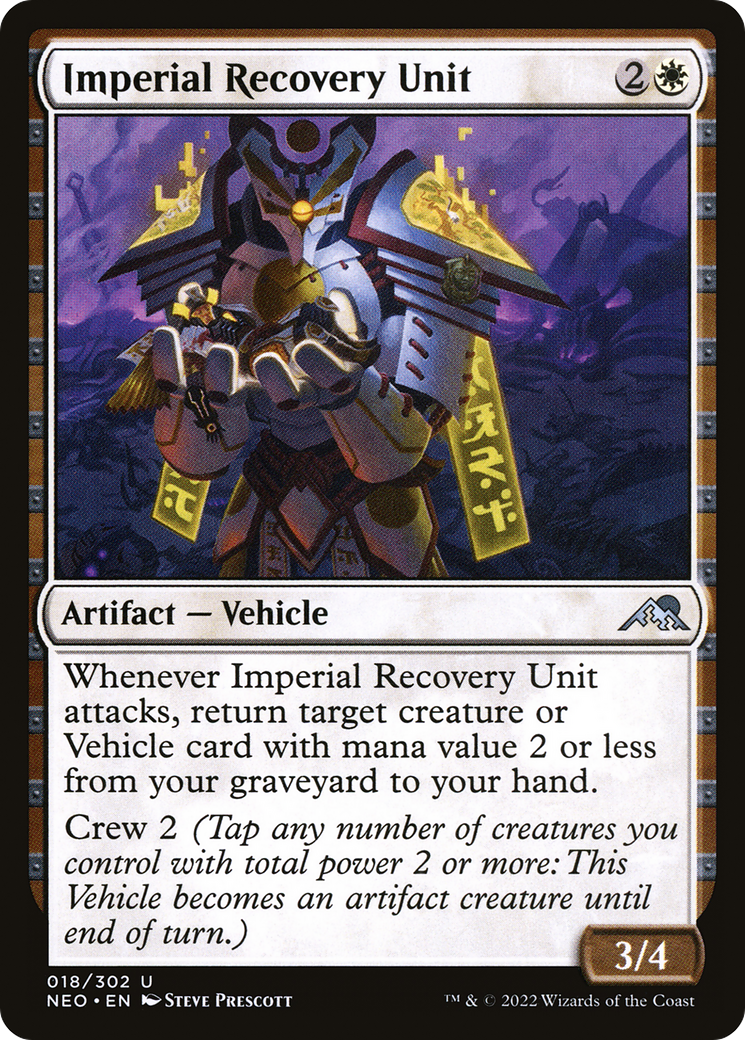 Image of Imperial Recovery Unit (NEO-018) - Kamigawa: Neon Dynasty