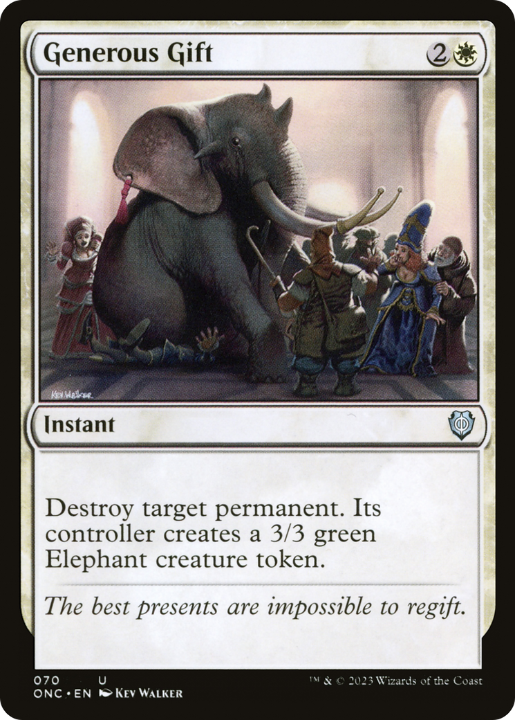 Image of Generous Gift (ONC-070) - Phyrexia: All Will Be One Commander