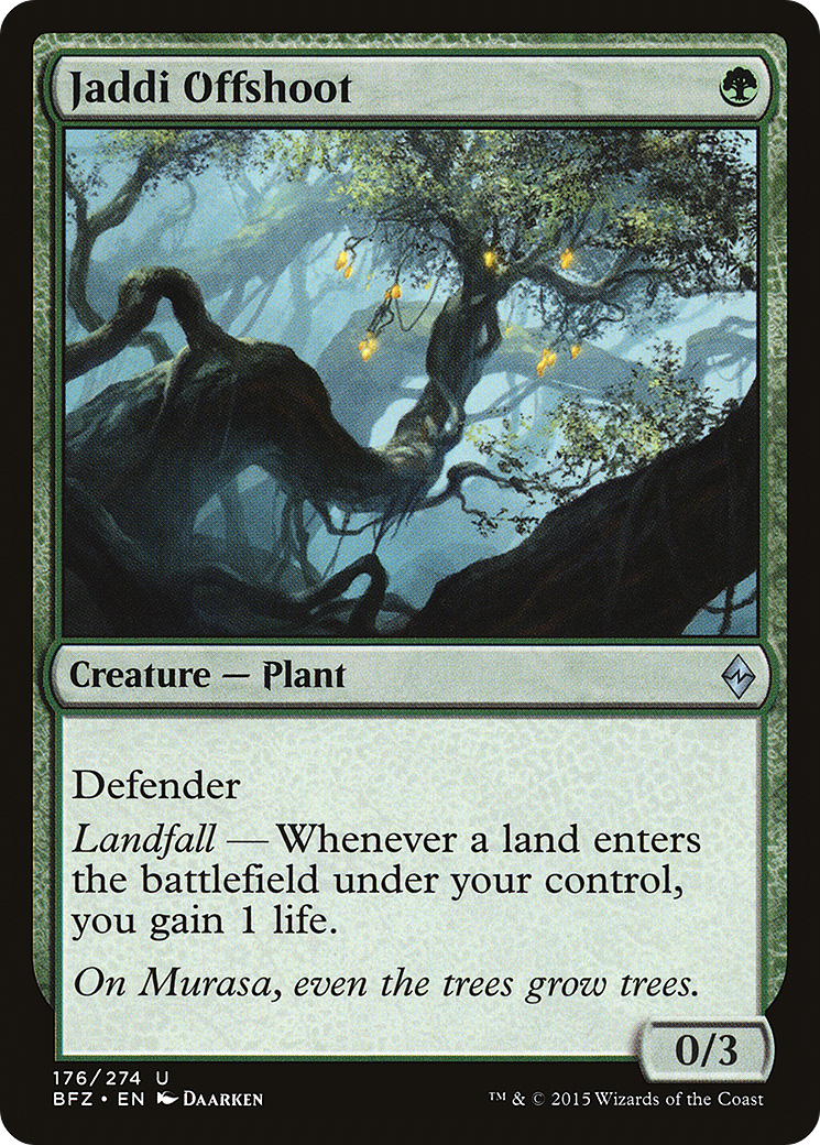 Image of Jaddi Offshoot (BFZ-176) - Battle for Zendikar