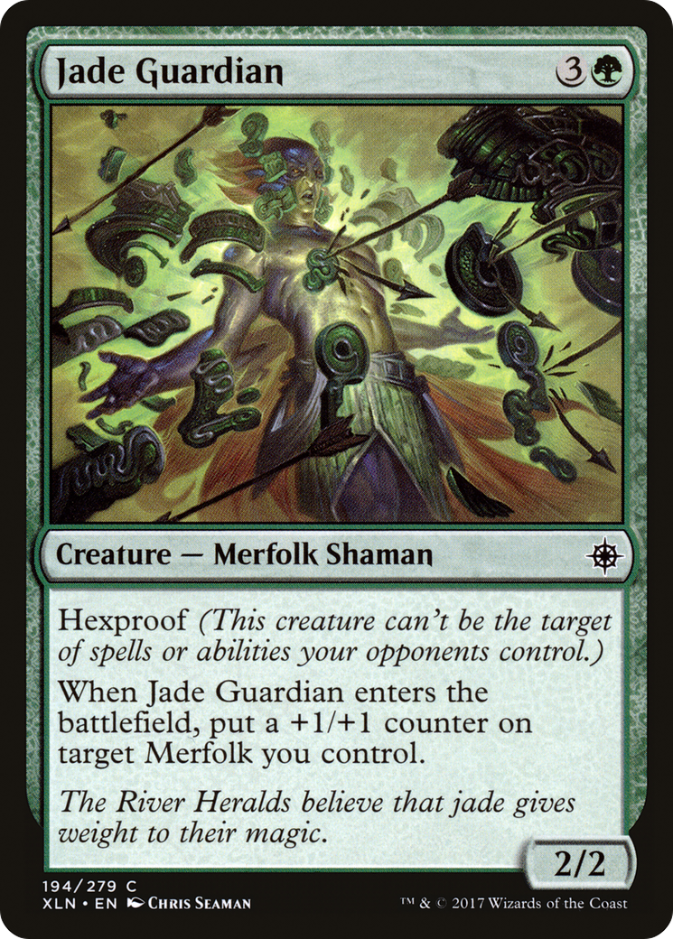 Image of Jade Guardian (XLN-194) - Ixalan Foil