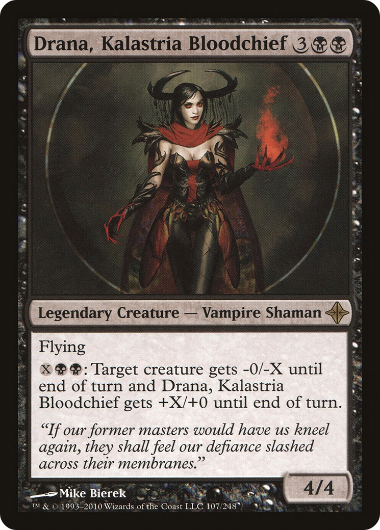 Image of Drana, Kalastria Bloodchief (ROE-107) - Rise of the Eldrazi Foil