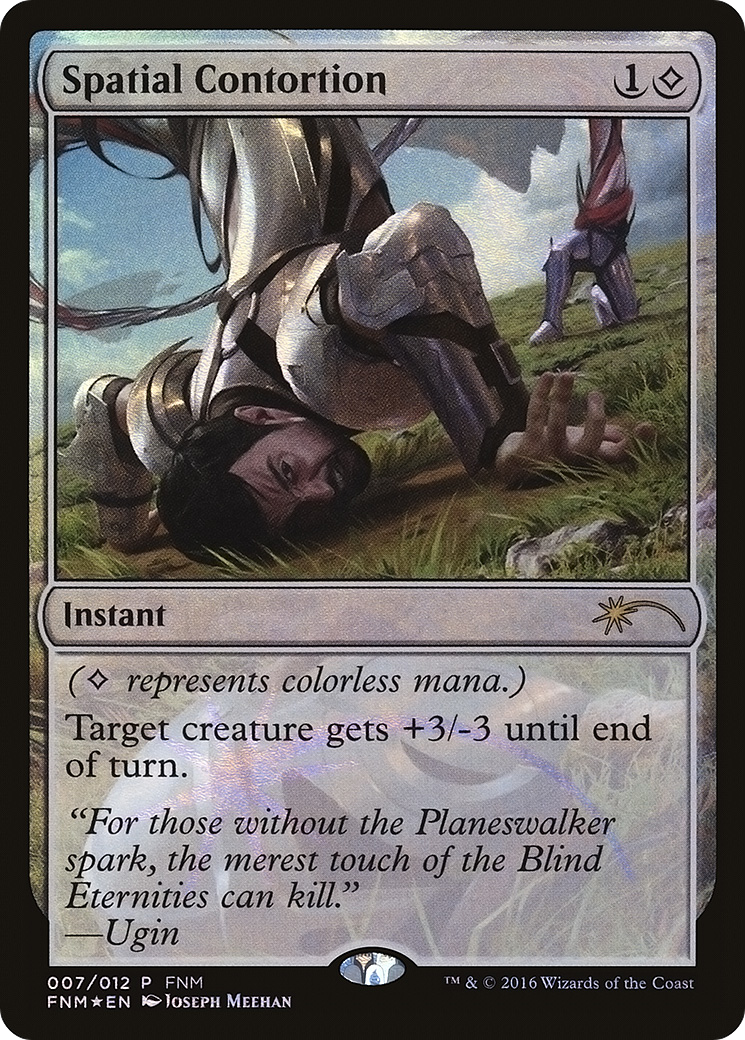 Image of Spatial Contortion (FNM-007) - Friday Night Magic 2016 Foil