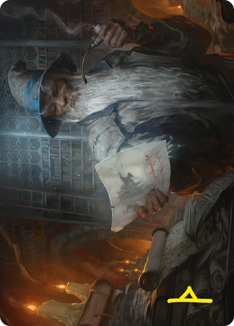 Image of Learn from the Past // Learn from the Past (ALTR-070) - Tales of Middle-earth Art Series (Borderless) Foil