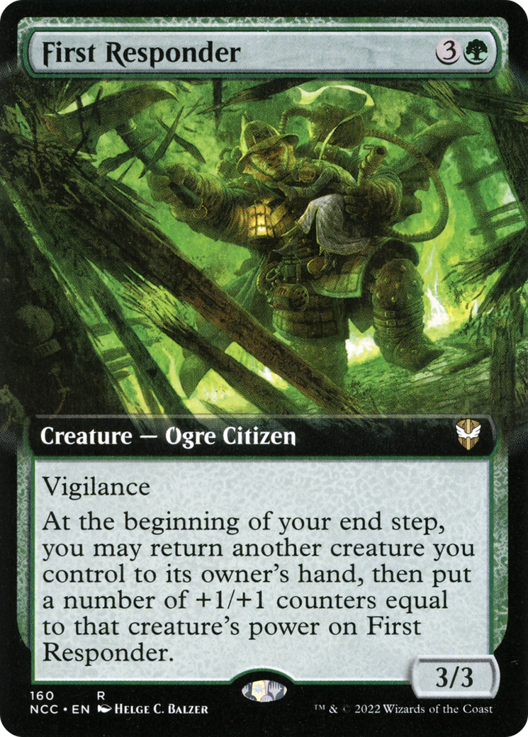 Image of First Responder (Extended Art) (NCC-160) - New Capenna Commander: (Extended Art)