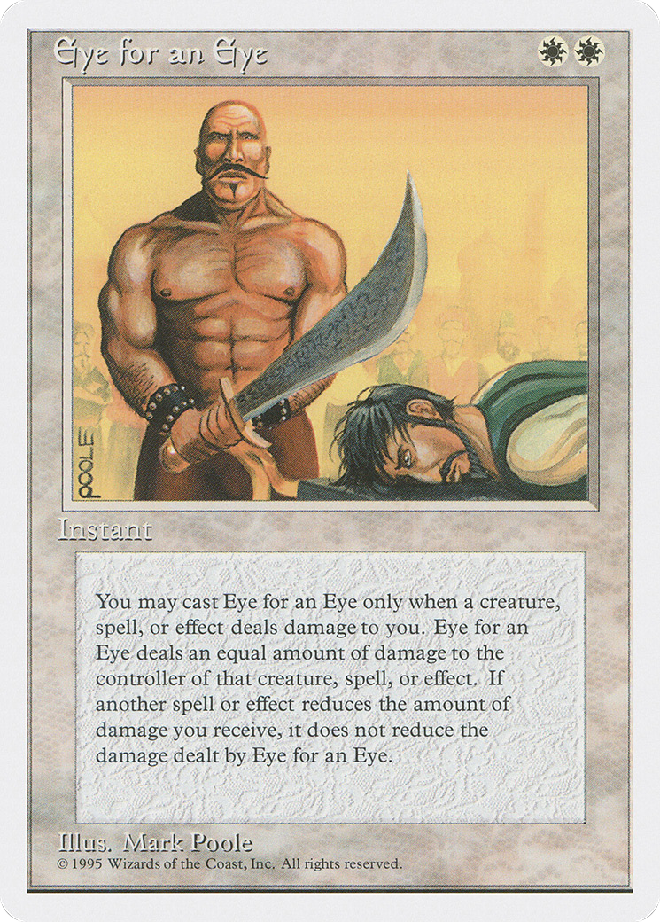 Image of Eye for an Eye (4ED-) - Fourth Edition