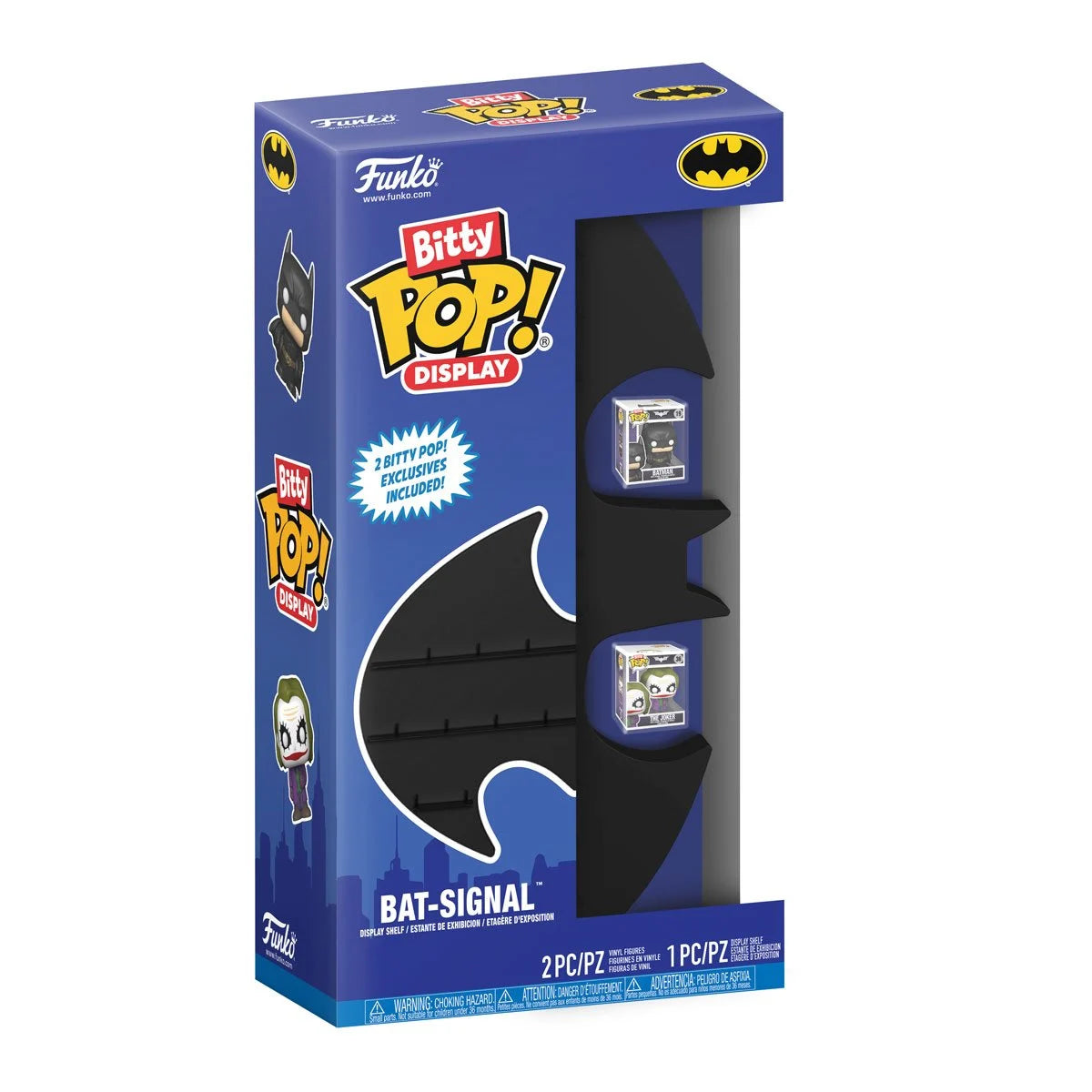 Image of Batman Signal Funko Bitty Pop! Display Shelf