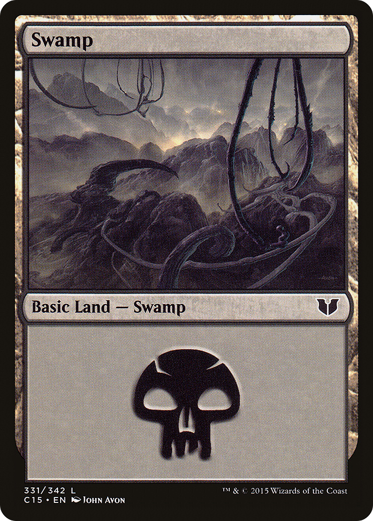Image of Swamp (331) (C15-331) - Commander 2015