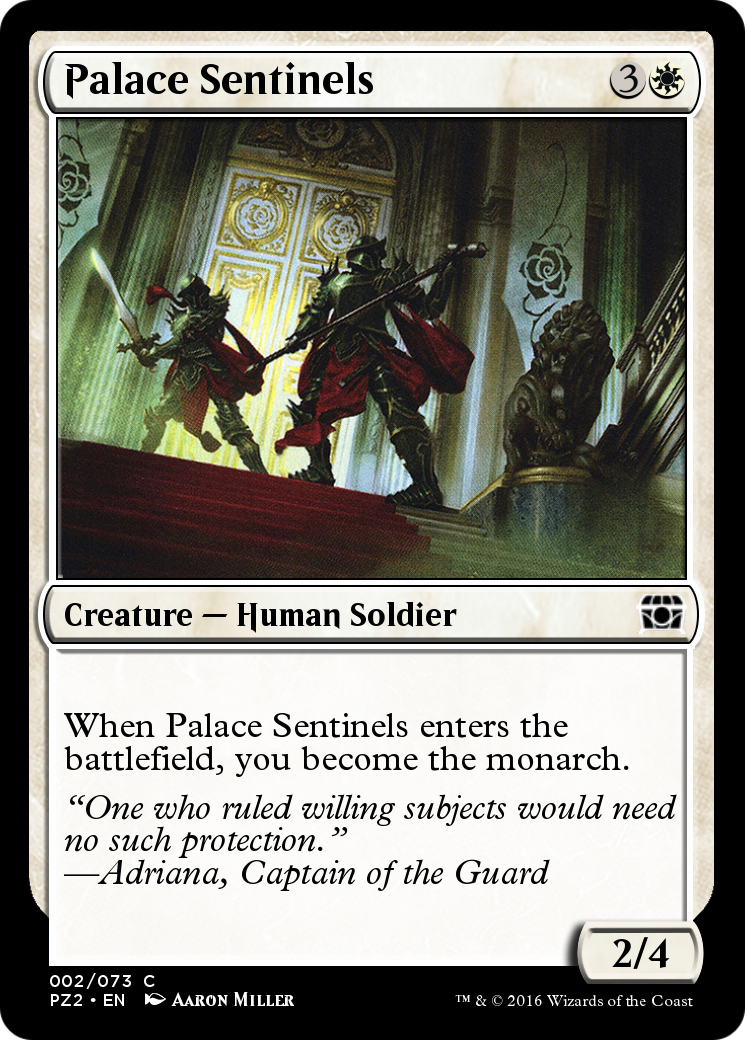 Image of Palace Sentinels (PZ2-002) - Treasure Chest Foil