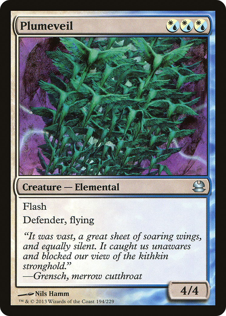 Image of Plumeveil (MMA-194) - Modern Masters Foil