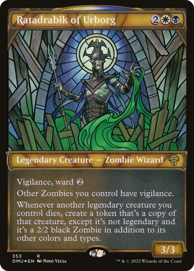 Image of Ratadrabik of Urborg (Textured Foil) (DMU-353) - Dominaria United: (Showcase) Foil