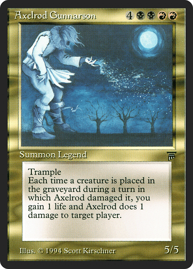 Image of Axelrod Gunnarson (LEG-) - Legends