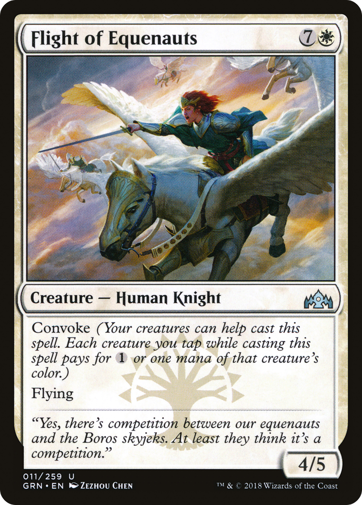 Image of Flight of Equenauts (GRN-011) - Guilds of Ravnica Foil