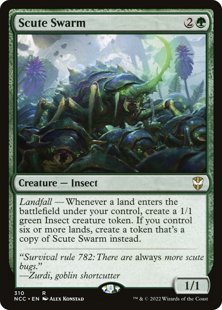 Image of Scute Swarm (NCC-310) - New Capenna Commander