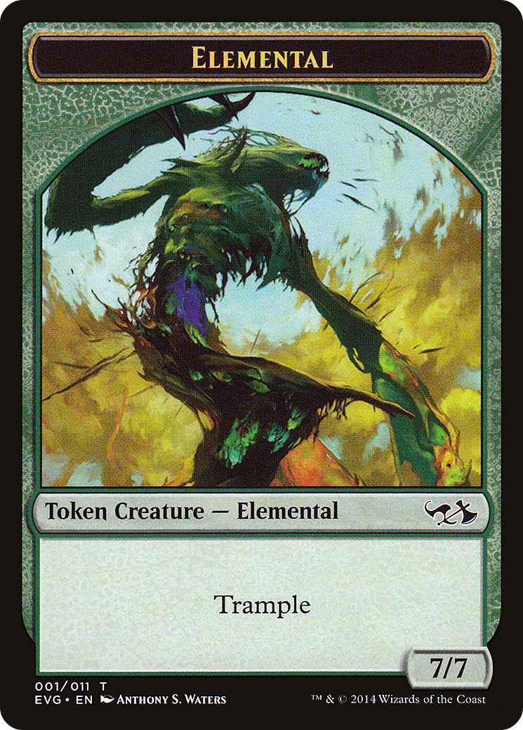 Image of Elemental Token (DD3-001) - Duel Decks Anthology: Elves vs. Goblins Tokens