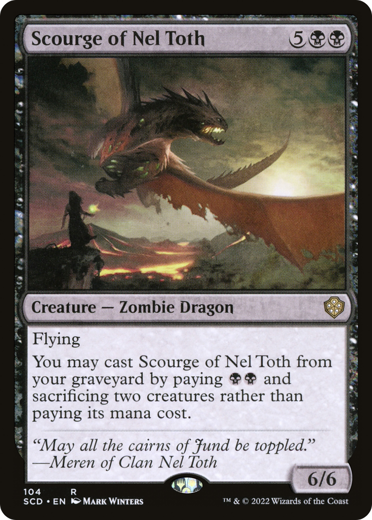 Image of Scourge of Nel Toth (SCD-104) - Starter Commander Decks