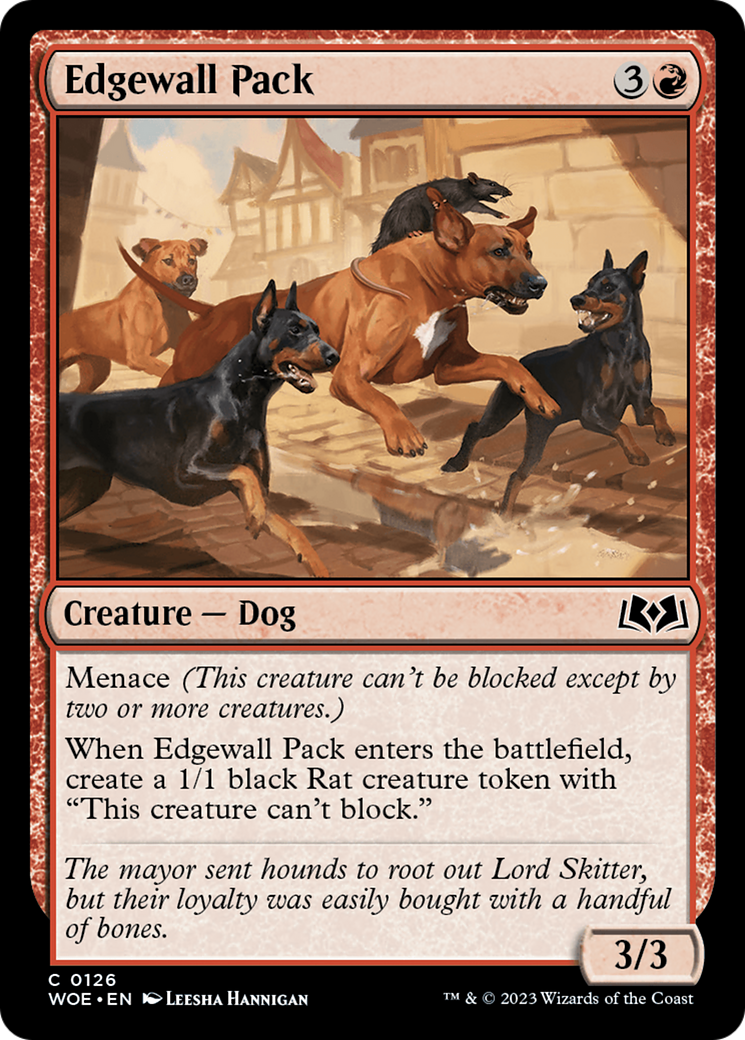 Image of Edgewall Pack (WOE-126) - Wilds of Eldraine Foil