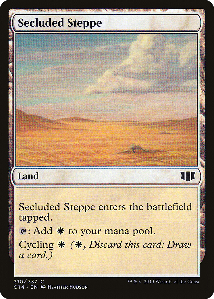Image of Secluded Steppe (C14-310) - Commander 2014