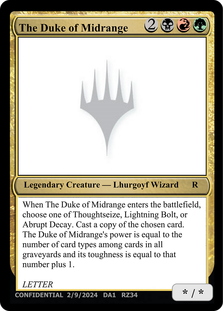 Image of The Duke of Midrange (UNK-RZ34) - Unknown Event