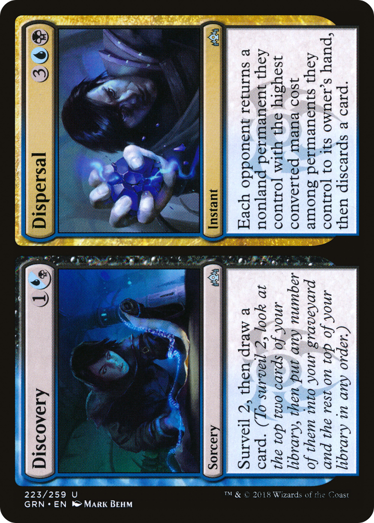 Image of Discovery // Dispersal (GRN-223) - Guilds of Ravnica Foil
