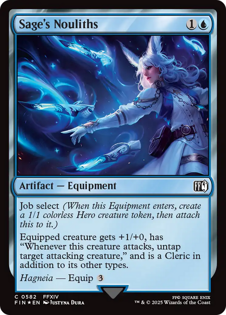 Image of Sage's Nouliths (Surge Foil) (FIN-582) - FINAL FANTASY Foil
