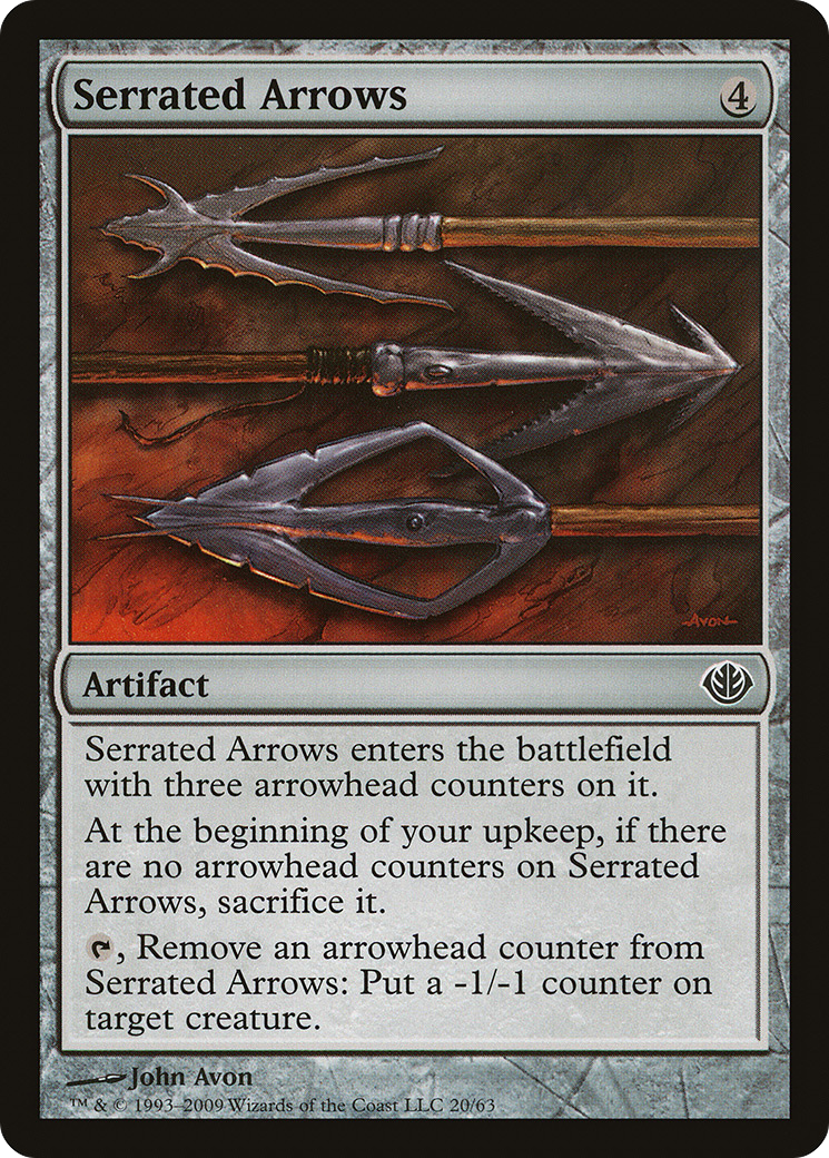 Image of Serrated Arrows (DDD-020) - Duel Decks: Garruk vs. Liliana