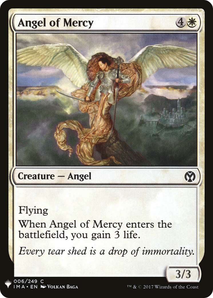 Image of Angel of Mercy (LIST-IMA-6) - The List