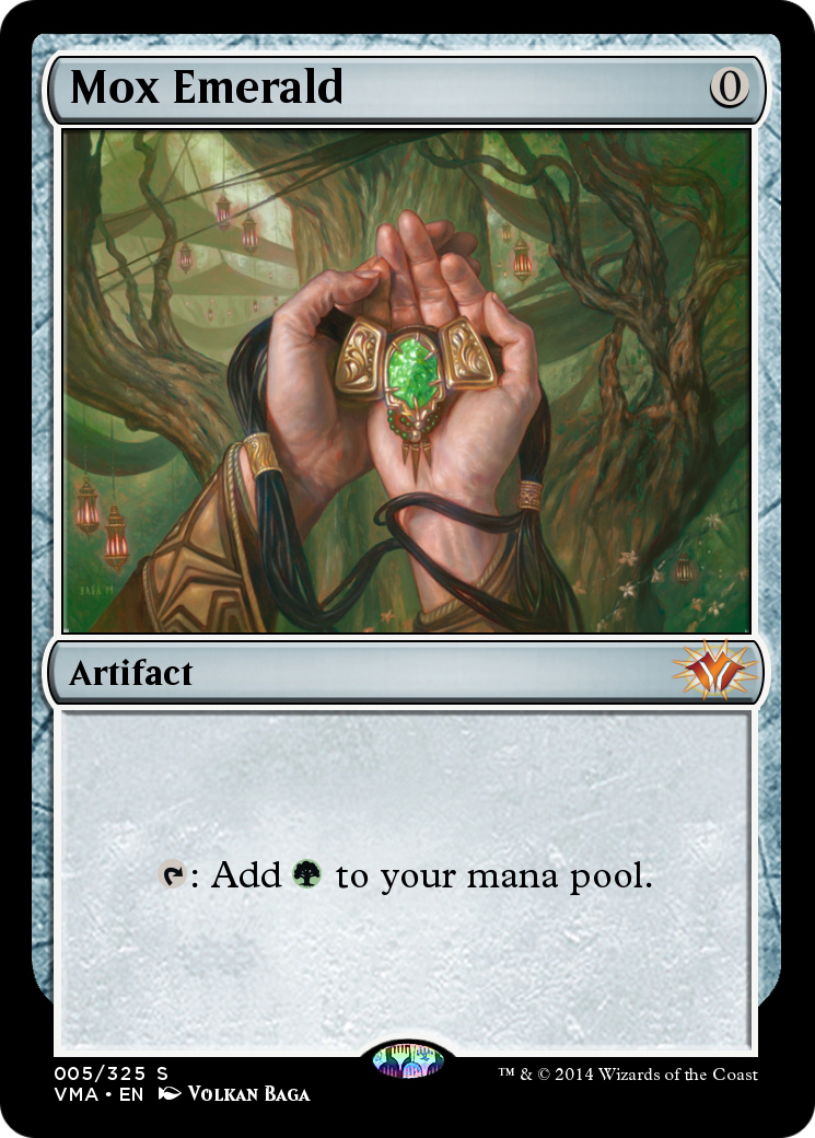 Image of Mox Emerald (VMA-005) - Vintage Masters