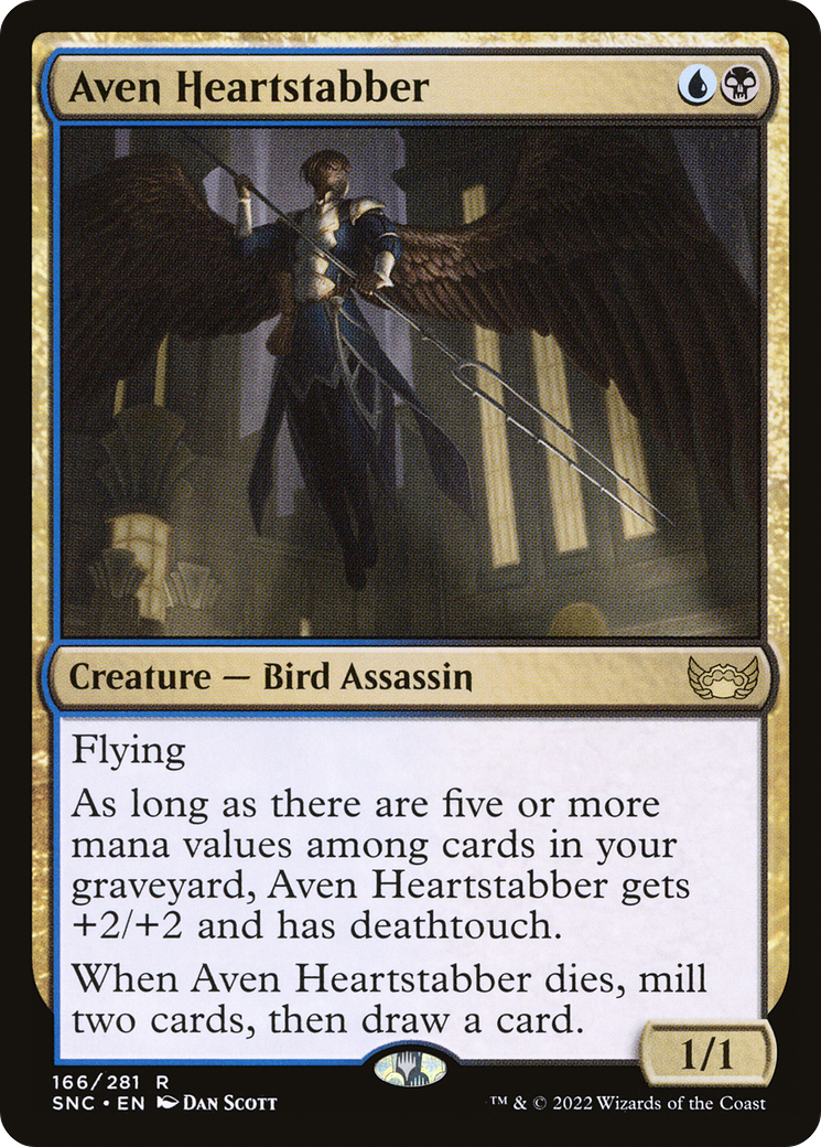 Image of Aven Heartstabber (SNC-166) - Streets of New Capenna