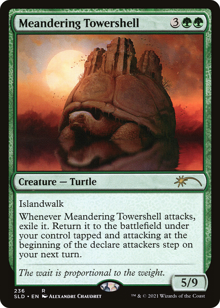 Image of Meandering Towershell (SLD-236) - Secret Lair Drop Foil