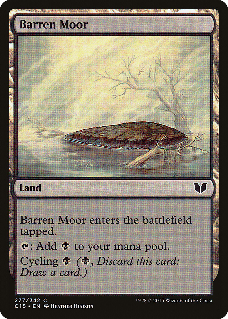 Image of Barren Moor (C15-277) - Commander 2015