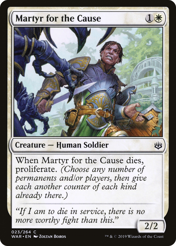 Image of Martyr for the Cause (WAR-023) - War of the Spark
