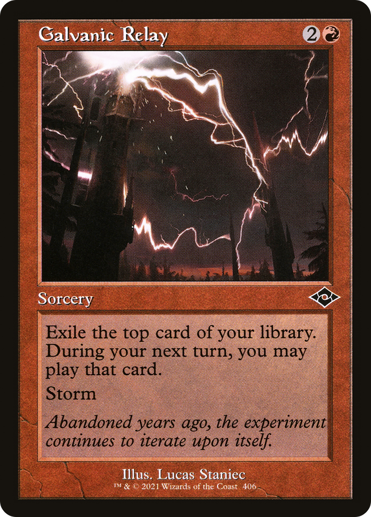 Image of Galvanic Relay (Retro Frame) (MH2-406) - Modern Horizons 2