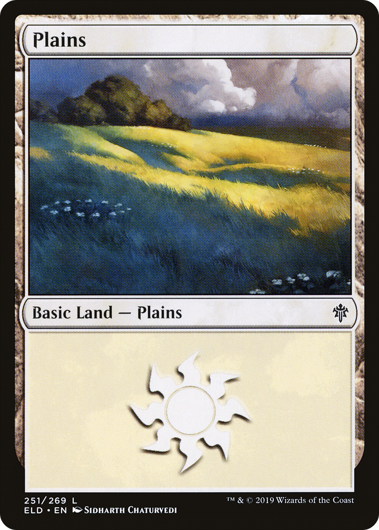 Image of Plains (251) (ELD-251) - Throne of Eldraine
