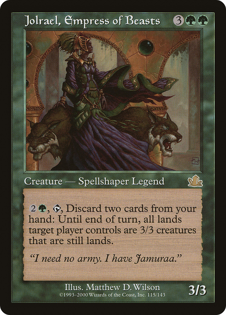 Image of Jolrael, Empress of Beasts (PCY-115) - Prophecy