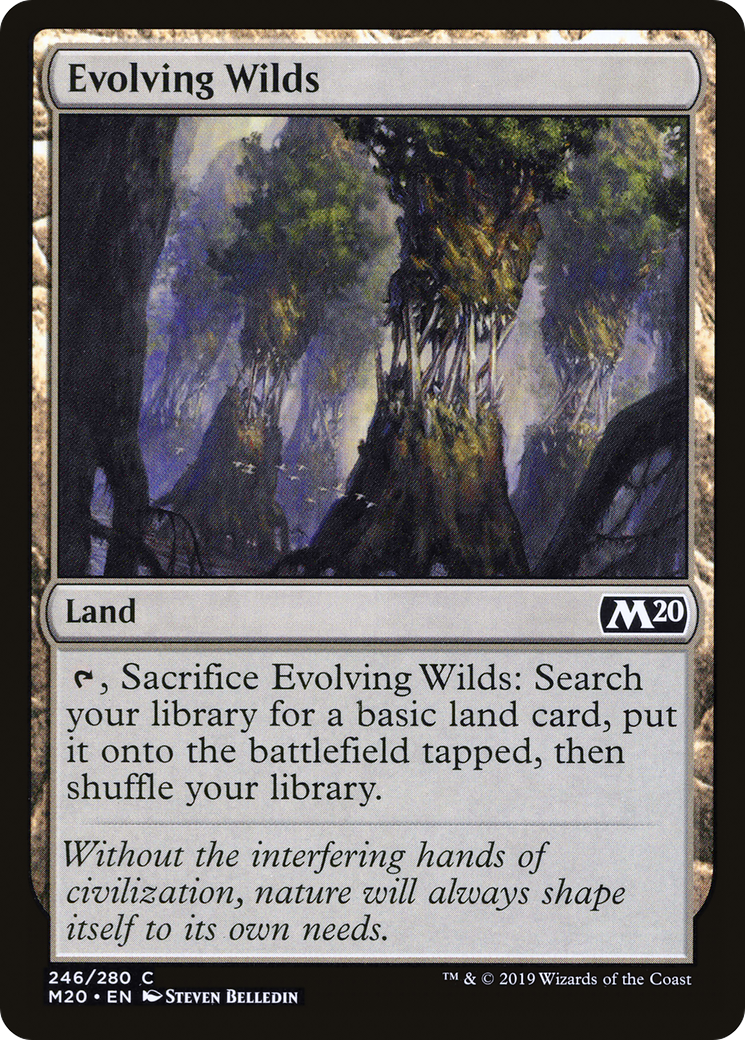 Image of Evolving Wilds (M20-246) - Core Set 2020
