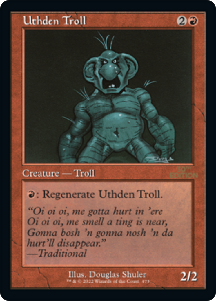 Image of Uthden Troll (Retro Frame) (30A-473) - 30th Anniversary Edition