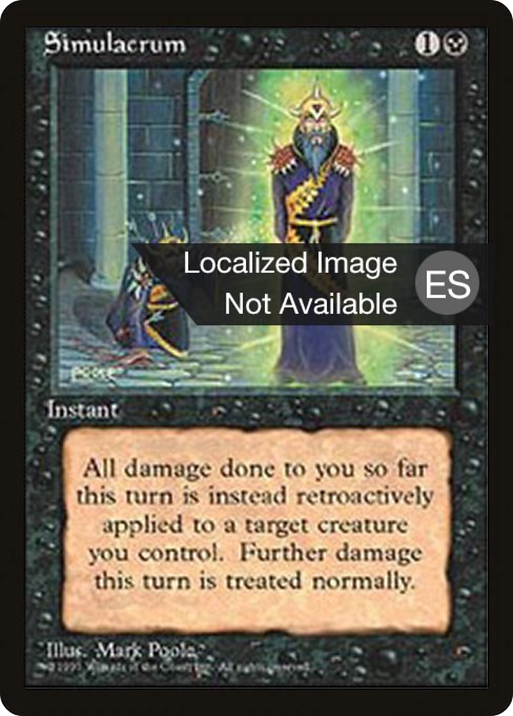 Image of Simulacrum (4BB-) - Fourth Edition Foreign Black Border